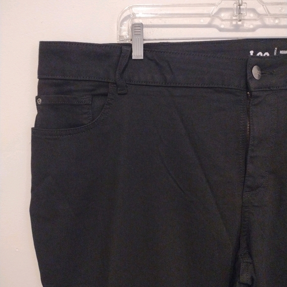 Lee - Mid Rise Bootcut Black Jeans Plus Size Petite - Picture 6 of 16
